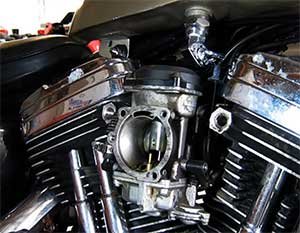 LOCATE THE CARBURETOR