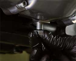 PUT THE DRAIN PLUG BACK IN