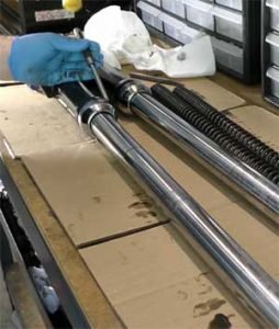 changing fork seals on harley davidson