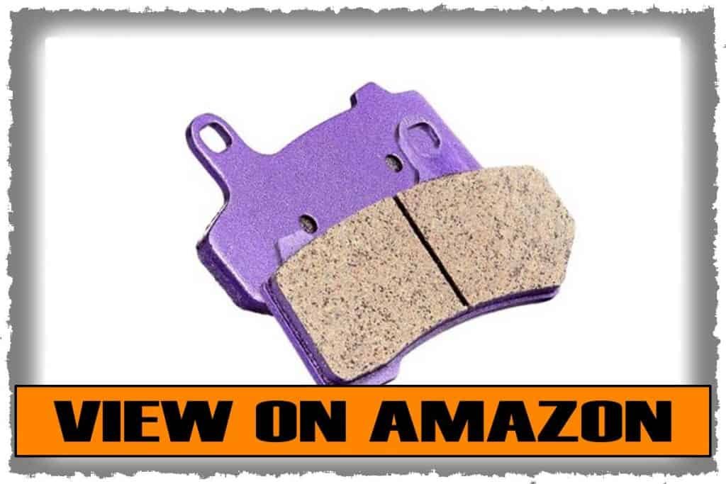 ECCPP Carbon Fiber Brake Pads for 2008-2014 Harley Davidson FLHTCU