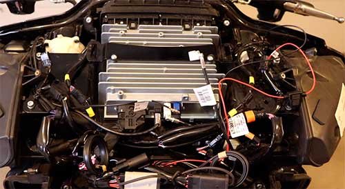 Harley Radio Hidden Antenna Install