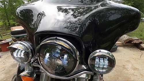 Led Headlights on Harley Davidson Touring