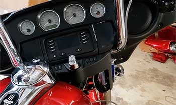 install Harley speakers