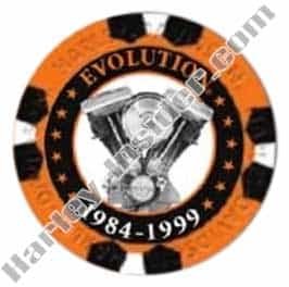Evolution Limited Edition Series Poker Chips (White)