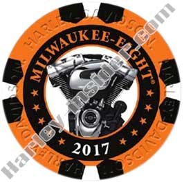Milwaukee Eight Limited Edition Series Poker Chips (White)