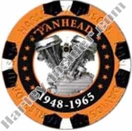 Panhead Limited Edition Series Poker Chips (White)