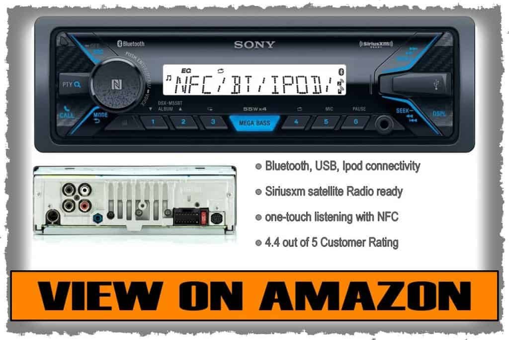 Sony DSXM55BT Bluetooth Marine Digital Media Stereo Receiver