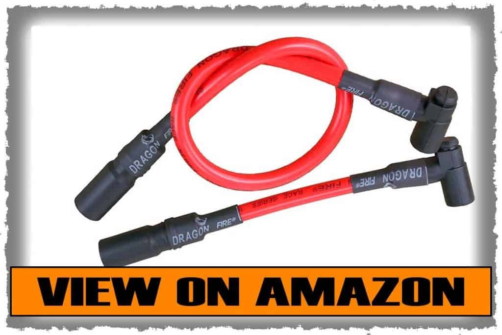 AIP Electronics 10,2mm Spark Plug Wires Set for 1999-2017 Harley