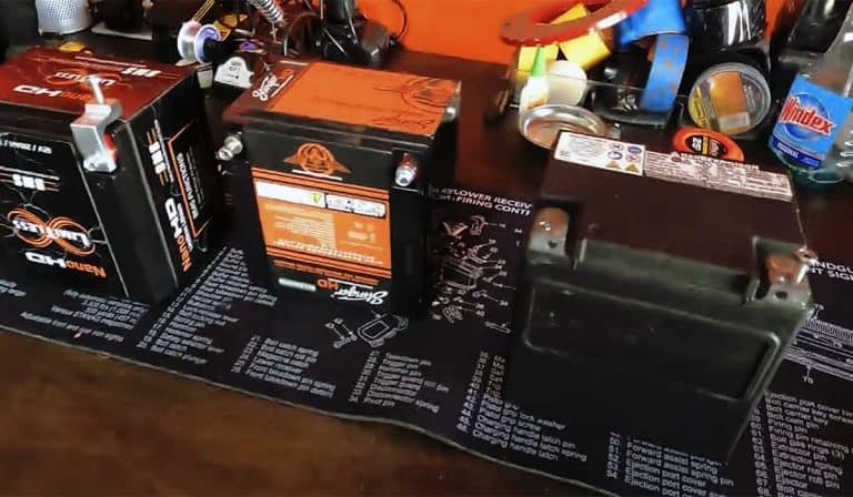 Harley Battery Size Chart