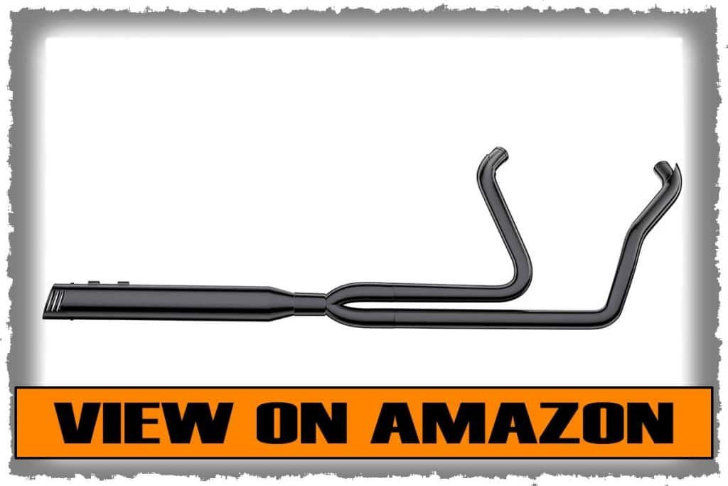 Sharkroad 2 Into 1 Exhaust for Harley Touring