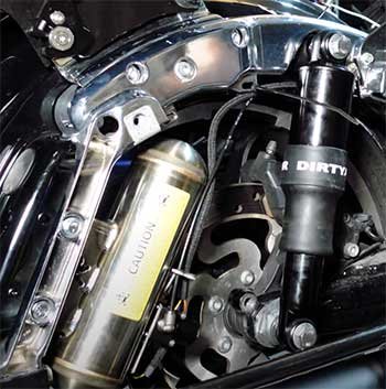 harley air suspension installation process